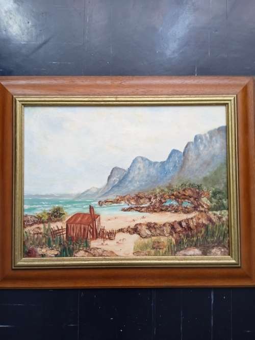 VERY OLD OILS ON BOARD. UNSIGNED. A MUST HAVE.