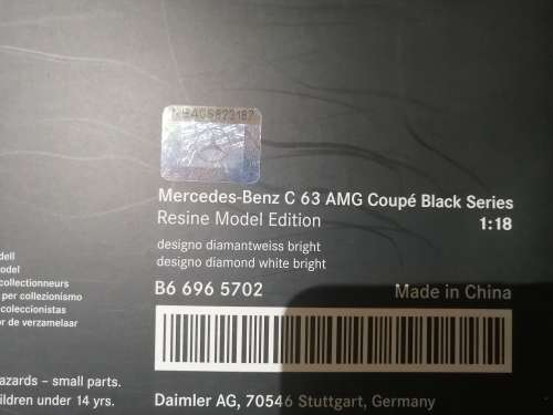 MERCEDES C63 BLACK EDITION