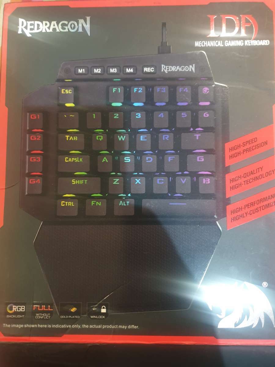 REDRAGON IDA KEYBOARD -- NO RESERVE