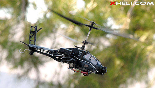 RC Apache Helicopter 4 Channel