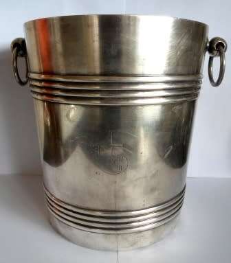 WOW!! VINTAGE CHRISTOFLE FRANCE SILVER PLATED CHAMPAGNE BUCKET VALUE R2500