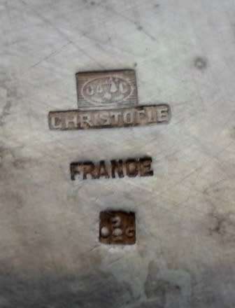 WOW!! VINTAGE CHRISTOFLE FRANCE SILVER PLATED CHAMPAGNE BUCKET VALUE R2500