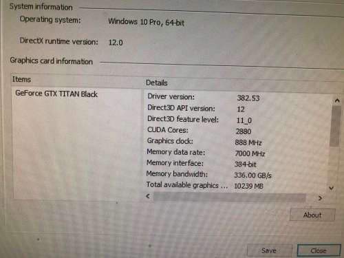 GIGABYTE GTX TITAN BLACK 6GB