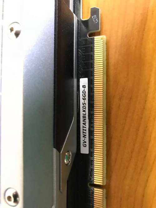 GIGABYTE GTX TITAN BLACK 6GB