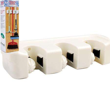 3 Division Broom/Mop Wall Mounted Hanger