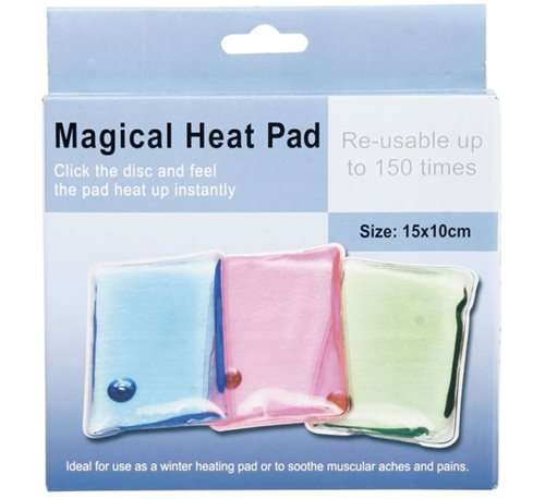 RE-USABLE GEL HEAT PAD