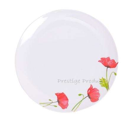 Set Of 4 Melamine Side Plates Picnic Outdoor 20 cm - Printed Design