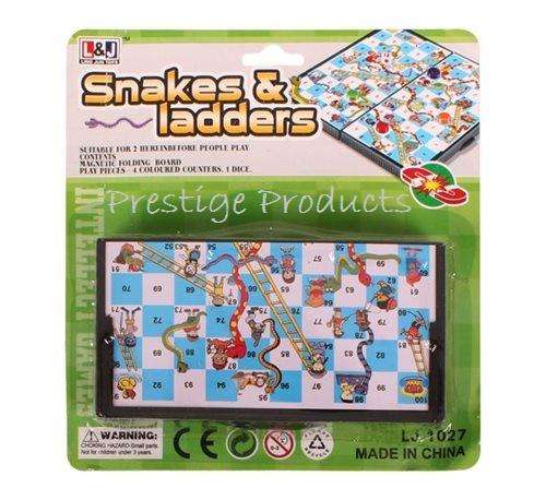 Magnetic Snakes and Ladders Portable Travelling Board Game