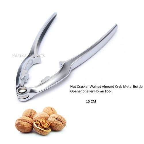 1 X Nut Cracker Walnut Almond Crab Metal Bottle Opener Sheller Home Tool