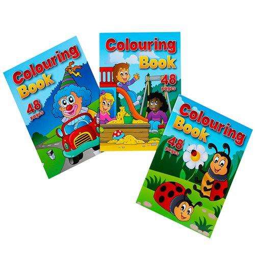 1 X Fun Colouring Book  48 Pages, Assorted