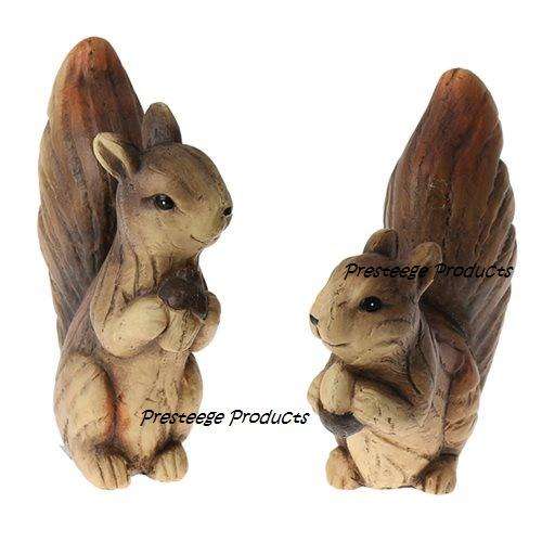 GARDEN CERAMIC SQUIRREL 15 cm