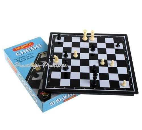 Magnetic Chess Board & Pieces  20x20cm