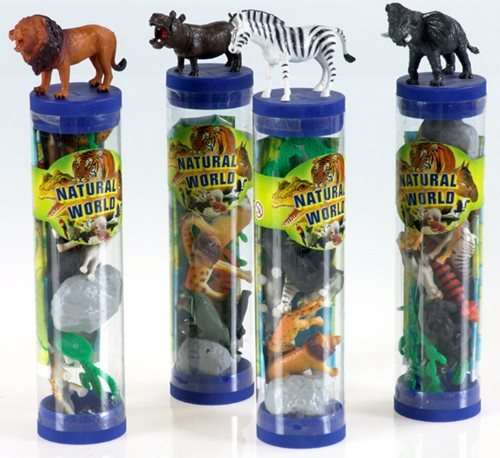 Wild Animals in a Tube