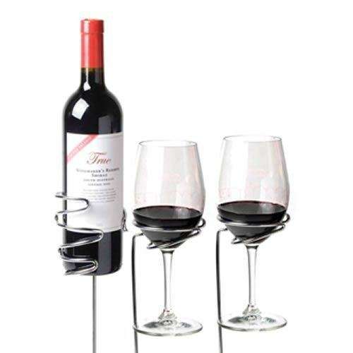 OUTDOOR WINE BOTTLE HOLDER SET [3 PIECE]