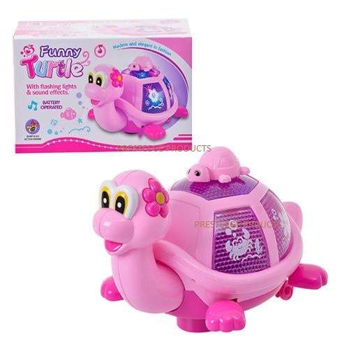 1 X Bump & Go Turtle  Battery Operated