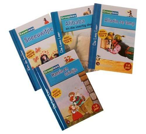 1 X Generic Afrikaans Reader Level 4  Assorted for Ages 7 to 8