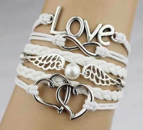 WEEKEND SPECIAL - 1 x INFINITY BRACELET WHITE
