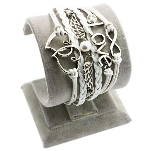 WEEKEND SPECIAL - 1 x INFINITY BRACELET WHITE