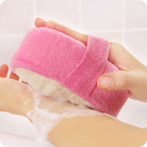 1 X BATH SHOWER LOOFAH SCRUB  [WHOLESALE PRICE]