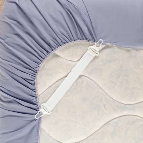 2 x Fitted Sheet Cover Grippers  Pack of 4 [also useful for ironing board cover]