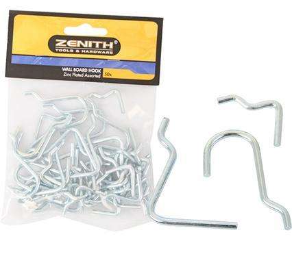 Pegboard-Hooks Asstd 10/20/30mm Pkt-50