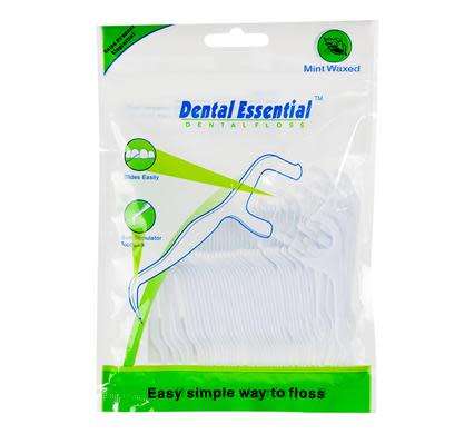 R100 WISE BUYS - 6 PACKS X Tooth Dental Floss Picks 50pce