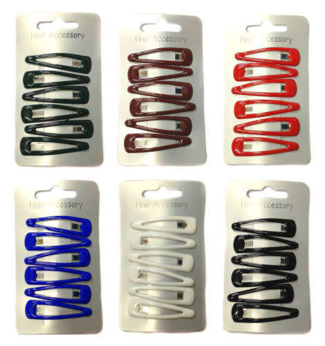 HAIR ACCESSORY DINKIE GRIP SLEEPER SNAP CLIPS 18 pieces- ABSOLUTE VALUE FOR MONEY!