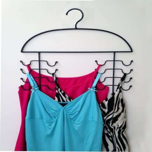 1 X Womens Sport Tank Top Cami Strappy Dress Bathing Suit Closet Organizer Hanger