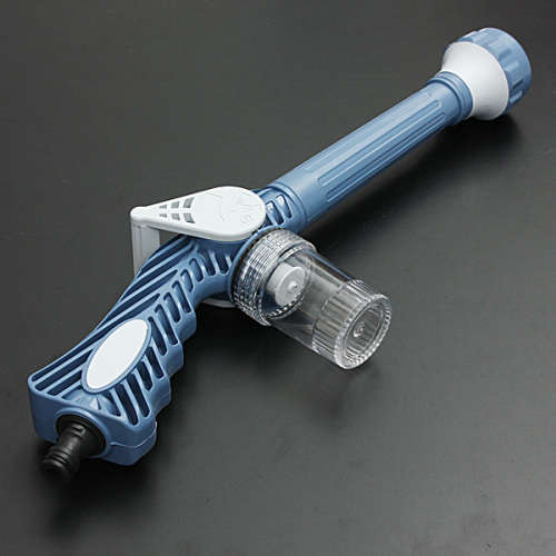 EZ JET MULTI FUNCTION TURBO SPRAY GUN WITH SOAP DISPENSER WATER CANNON 8 IN 1
