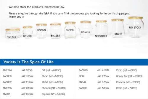 1L Consol Catering Jar with LID
