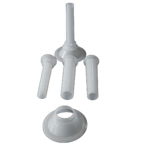 Sausage Stuffing Funnels [3] +Spare blade and mincing disk- # No.8