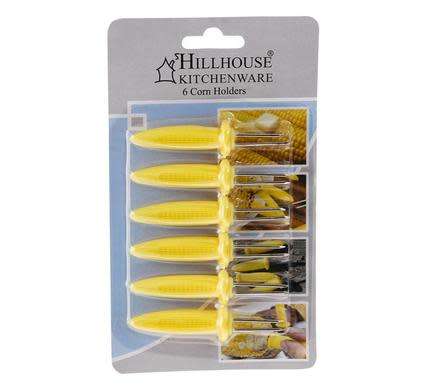 4  packs of Corn Cob Holders 6pce in each pack