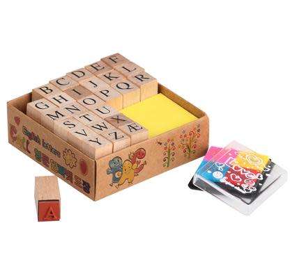 1 x Alphabet Rubber Stamp