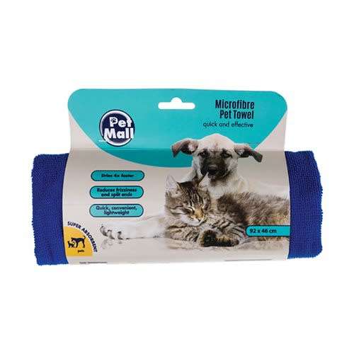 1 X Pet's Microfibre Drying Towel 920x460mm