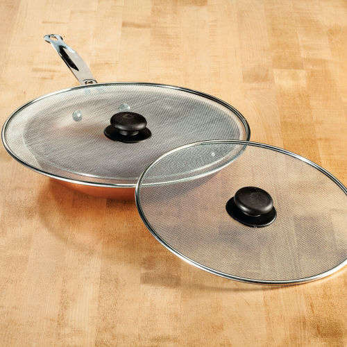 1 X SPLATTER SCREEN 28 cm STAINLESS STEEL