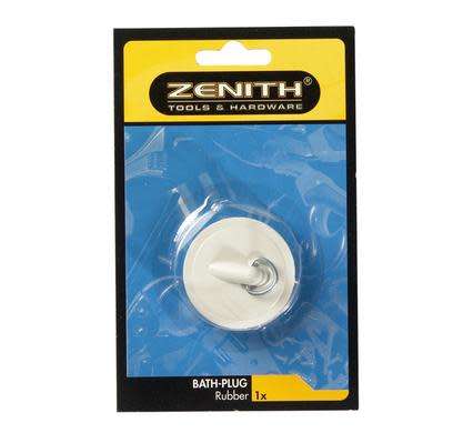 1 X BATH PLUG WHITE