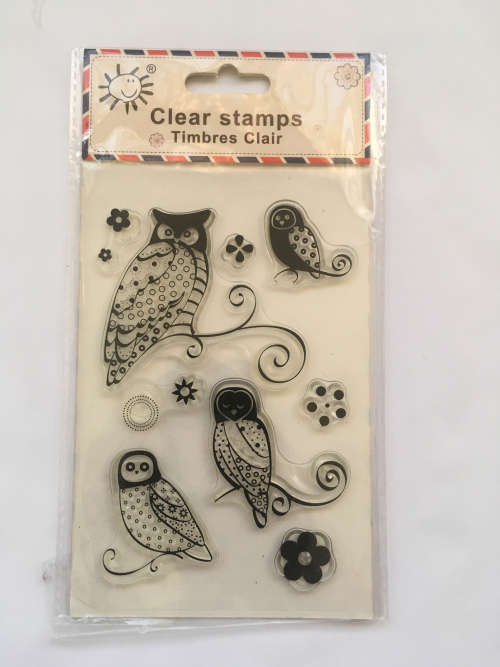 Clear Stamps OWLS -For Only R15.00