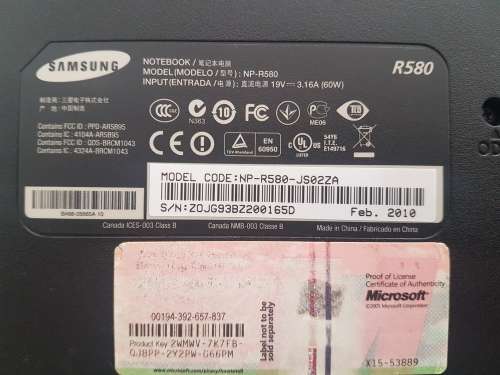 Samsung i3 500gb 4gb ram