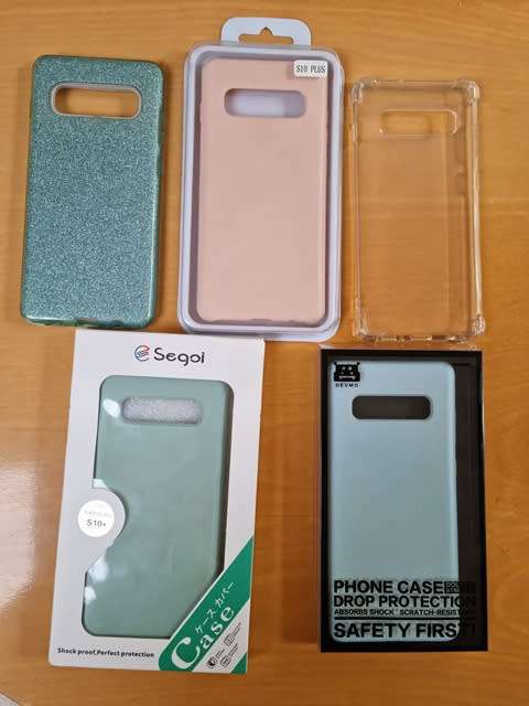 Samsung s10+ 128GB and 7 Covers