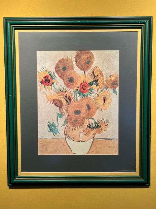"SUNFLOWERS" VAN GOGH