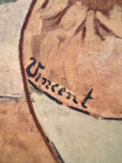 "SUNFLOWERS" VAN GOGH