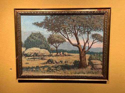 SG POPOFF OIL PAINTING