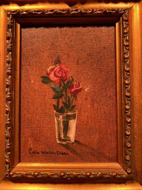 CELIA WALSH-DIEHL OIL PAINTING