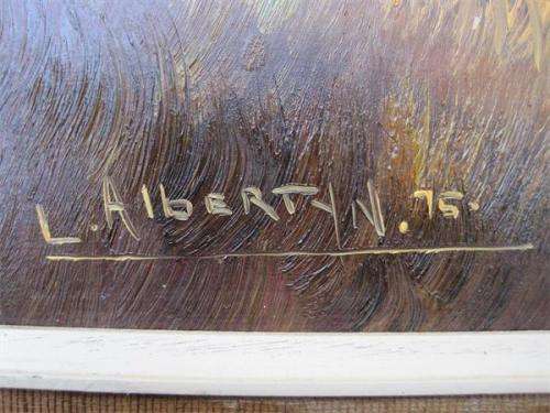 LESLIE ALBERTYN ORIGINAL OIL PAINTING