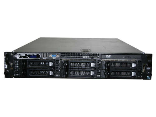 AFFORDABLE DELL POWEREDGE 2950 SERVERS 6x300GB 15K SAS 35, 32GB RAM,2xXEON DUAL CORES, 1x750W PSU