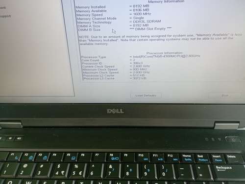 Dell latitude e6440: i5-4300, 8gb ram, 500gb hdd, win 10 pro