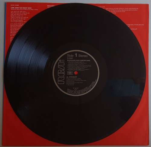 Al Stewart- Russians & Americans (LP) EUR 1984