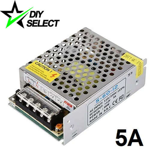 Power Supply Box 12V 5A 60W **LOCAL STOCK**