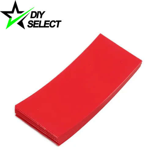 Battery Sleeve 18650 Heat Shrink Tubing Red 30mm Wide x 72mm Long **LOCAL STOCK**