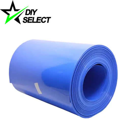Battery Sleeve 18650 Heat Shrink Tubing Blue 8 Bat 110mm Wide x 100mm Long **LOCAL STOCK**